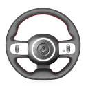 For Renault Twingo 3 2014-2020 Best Custom Car Steering Wheel Grip Cover 