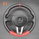 Steering Wheel Cover for Mercedes benz W204 W246 C117 C218 W212 X156 X204 (2)