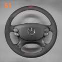 Steering Wheel Cover for Mercedes benz W211 C209 C219 W463 R230 (2)
