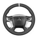 For Mitsubishi Outlander L200 Shogun Pajero Sport Triton 2015-2021 Steering Wheel Cover 