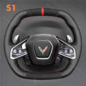 Steering Wheel Cover for Chevrolet Corvette C8 2020-2023 (1)