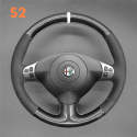 Wholesale MEWANT Factory Steering Wheel Wrap for Alfa Romeo 147 156 Crosswagon 2000-2010 (3)