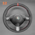 MEWANT Factory Sale Steering Wheel Cover Kit for Alfa Romeo 147 GT 2000-2010 (2)
