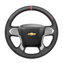 MEWANT Custom diy Steering Wheel Cover for Chevrolet Silverado 1500 Suburban Tahoe 2015-2022