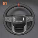 Steering Wheel Cover For GMC Sierra 1500 2020-2023 (2)