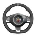 STEERING WHEEL COVER FOR FIAT ABARTH 500 500C 2013-2017