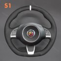 Steering Wheel Cover for Fiat Abarth 500 500C 2013-2017