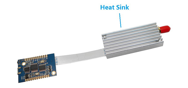 Heat sinks of DMR Walkie Talkie Module DMR858