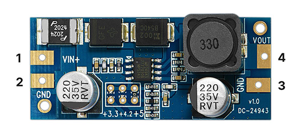 SW-DC01 Pin Definition