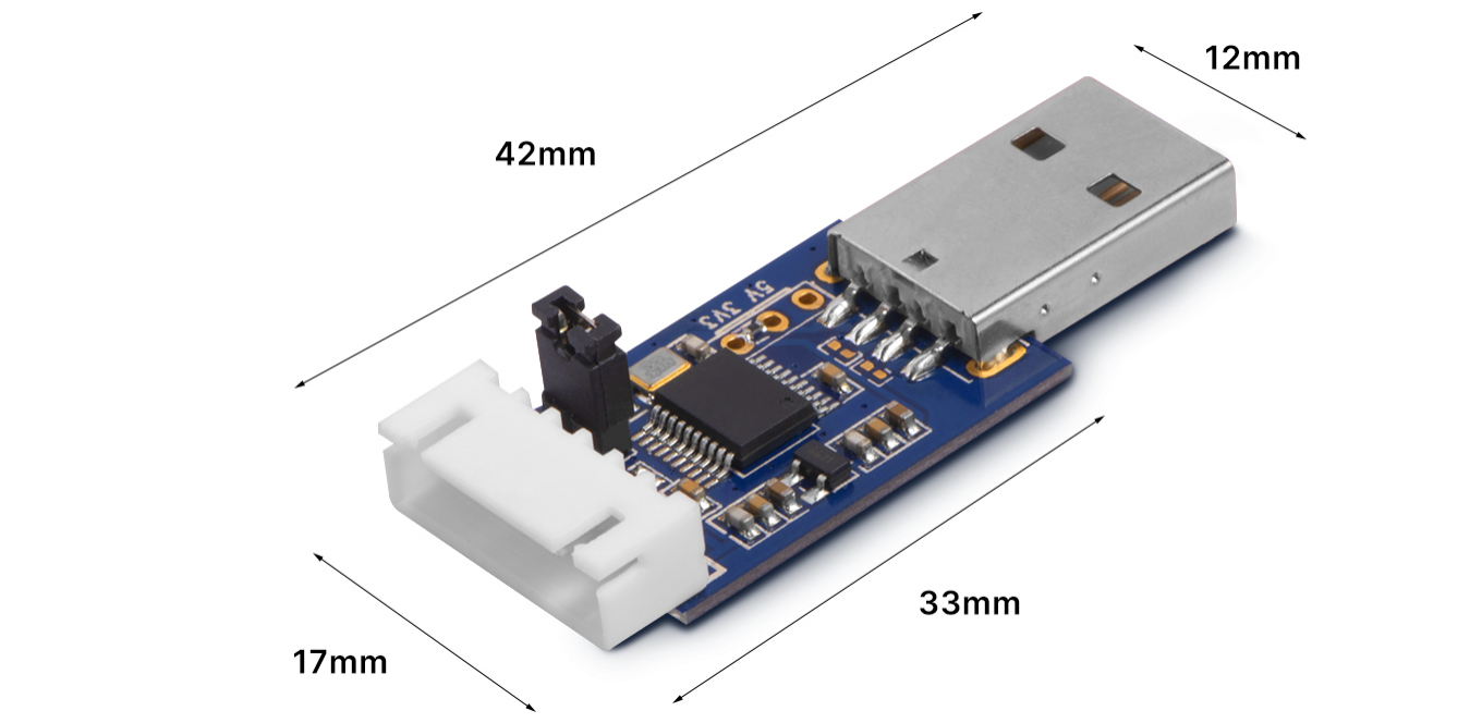 USB Bridge SU109 Mechanical Dimensions