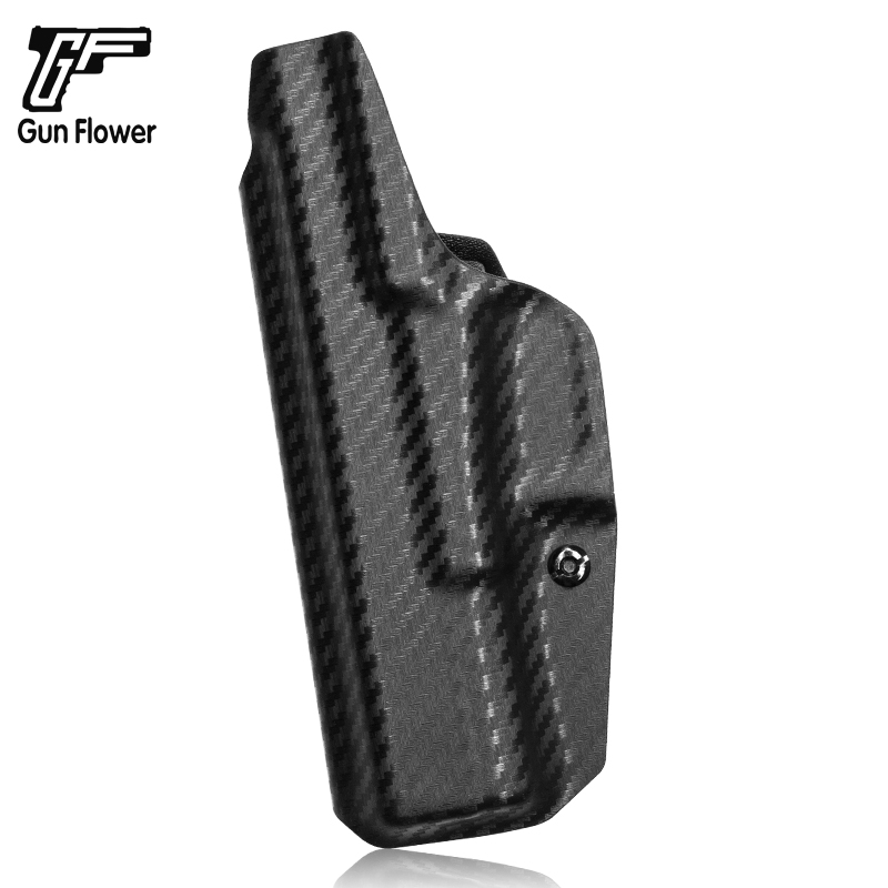 Gun&Flower Carbon Fiber IWB Kydex Holster for Glock 17