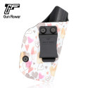 Gun&Flower Concealed Carry IWB Kydex Holster with Printing pattern Fits Taurus PT111 G2C
