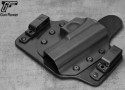Gun&Flower Apéndice Carry Hybrid AIWB Kydex Holster Derecha para Glock 17/22/31/19/23/32