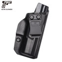 Gun&Flower Outdoor Equipment IWB Kydex Holster with leather outside Fits CZ P07