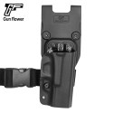 Gun&Flower Kydex Duty Leg Holster Fits Glock 19/23/32
