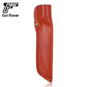 Gun&Flower Knife Cover Leather Sheath Knive Holder Pants Outdoor Leather Knife Set Scabbard
