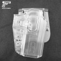 Universal Frosted Clear Finger Release Holster