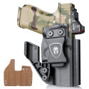 Leather Inside Kydex Holster For Glock G43 + Claw | WARRIORLAND