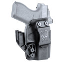 PROUS Fundas IWB Kydex con garra y corte óptico para Glock 43/43X